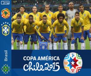yapboz Brezilya Copa America 2015